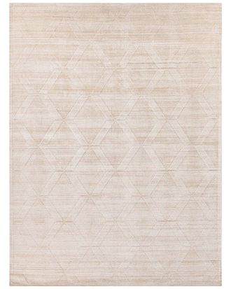 Exquisite Rugs Castelli Hand-Loomed New Zealand Wool & Bamboo Silk Area Rug