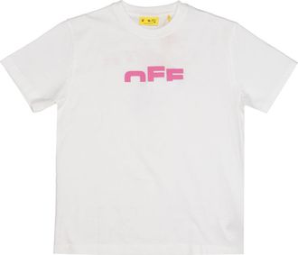 Off-white T-shirt e polo Off White Bianco+Fucsia