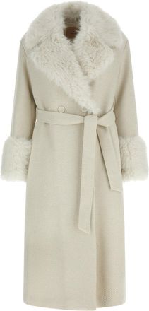 Twin-Set Lam&eacute; Thread Coat