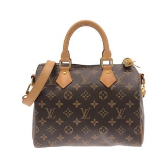 Louis Vuitton Marron Monogram Coated Canvas Boston Bag (Pre-Owned)