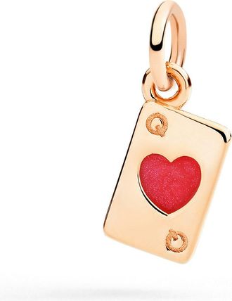 Dodo CIONDOLO CARTA ORO ROSA & SMALTO