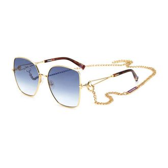 Missoni MIS 0052/S 0000 08 Rose Gold with Gold Chain/Blue Gradient
