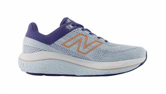 New Balance Womens Fresh Foam X 860V14 Wide Shoes In Frost Glass/dream State/peach Nectar