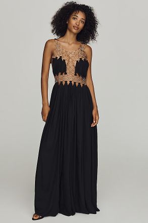 Delfi Delta Chainlink Maxi Dress