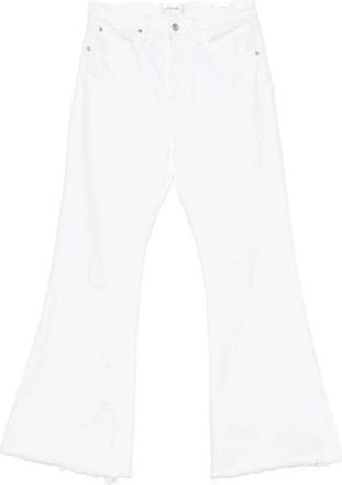 Frame Denim The Lax Jean - Dames - Flared Jeans - Wit - W25 - Katoen - Jeans