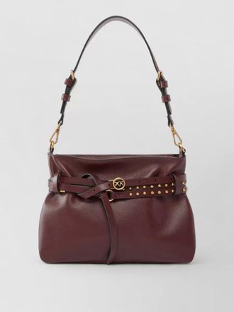 Pinko mini belt shoulder bag studded strap