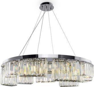 Maytoni Kristall-Pendellampe Colline ø 80 cm