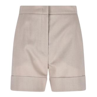 Max Mara Short Shorts, female, Beige, Size: 2XS Short Shorts