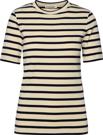 Jil Sander Two-tone Cotton T-shirt