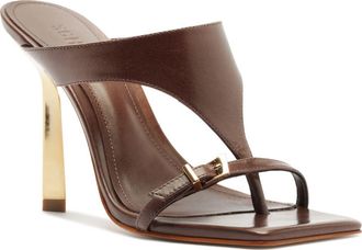 Schutz Tana Flip-Flop in Root Brown at Nordstrom, Size 8.5
