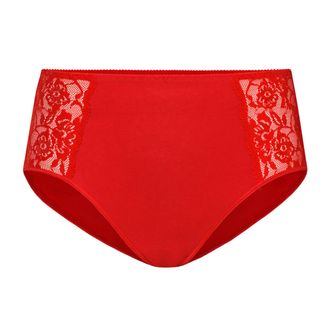 Teyli Loren Underwear, Colore: Rosso, XL Gro&szlig;e Gr&ouml;&szlig;en Donna