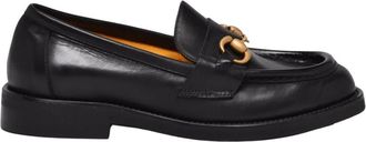 Mara Bini Mocassino - Dames - Loafers - Zwart - 36 1/2 EU - Leer - Schoenen