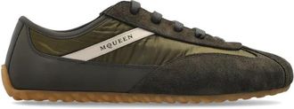 Alexander McQueen Boxe Sneakers - Heren - Sneakers - Groen - 45 EU - Leer - Schoenen