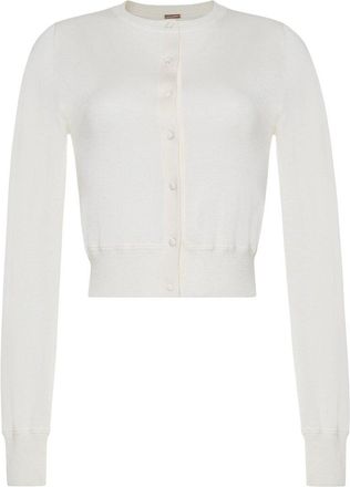 Adam Lippes Cashmere & Silk-Blend Knit Cardigan