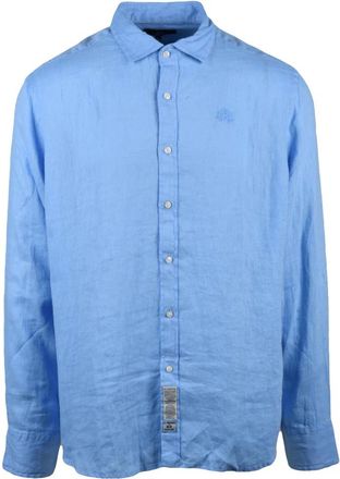 La Martina Casual Overhemden - Heren - Casual Overhemden - Blauw - 2XL - Overhemden