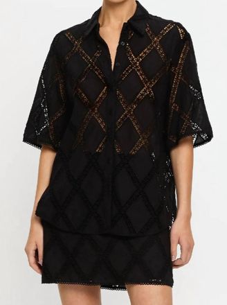 Kivari Izzy Shirt Top In Black
