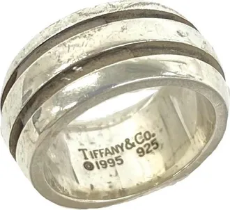 Tiffany & Co. Silver Silver 925 Band Ring (Pre-Owned)