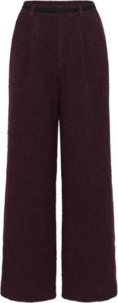 Gestuz Elegante Straight Leg Broek Aronia - Dames - Wijde Broeken - Bruin - S - Broeken
