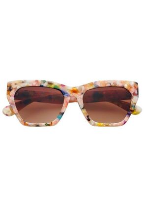 Freyrs Eyewear Gia Cat Eye Sunglasses in Pink Pearl at Nordstrom