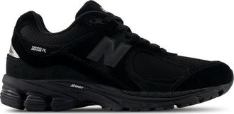 New Balance Mens 2002R - Running Shoes Black/Black/Silver Size 10.0