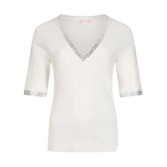 Liu Jo Dames, Blouses & Shirts, Wit, Maat: XS