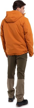 Icepeak Icepeak Mens Miramar Hooded Relaxed Fit Rain Jacket in Rust - Red - Size Small