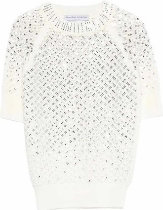 Ermanno Scervino Short Sleeve Sweater