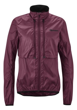 Gonso Fahrradjacke GONSO Bernira, Damen, Gr. 36, lila (dunkellila), 100% Polyester, Jacken Fahrradjacke, Extra leicht