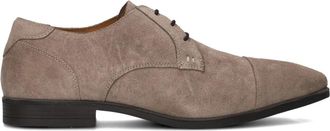 Stefano Lauran Beige Su&egrave;de Nette Schoenen voor Heren - Heren - Nette schoenen - Bruin - 43 EU - Su&egrave;de - Schoenen