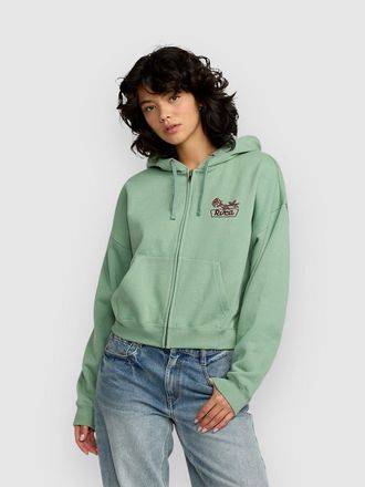 Rvca Court Hoodie gr&uuml;n
