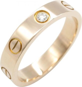 Cartier Pink Gold Pink Gold (18K) Band Ring (Pre-Owned)