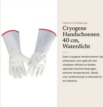 OEM Dailygoods, Guantes Criog&eacute;nicos De 40 Cm, Impermeables, De Cuero, Resistentes A Temperaturas Extremas, C&oacute;modos, Flexibles, Guantes De Trabajo