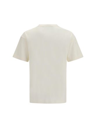 Palm Angels Logo Crewneck T-Shirt - White
