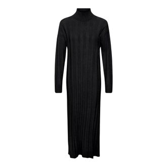 Inwear Zusan IW Jurk - Dames - Kleedjes - Grijs - XS - Leer - Kleedjes