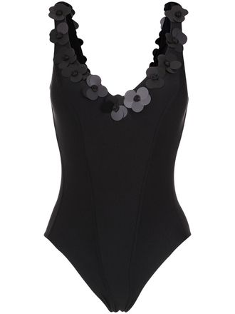 Amir Slama embellished swimsuit - Nero
