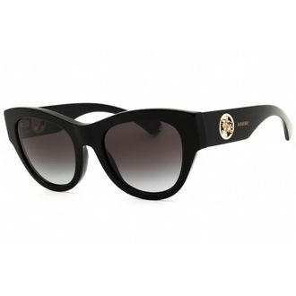 Burberry Ladies Black Cat Eye Sunglasses 0BE4491