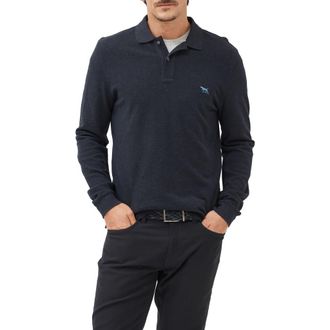 Rodd & Gunn Gunn Piqu&eacute; Polo in Navy at Nordstrom, Size X-Small