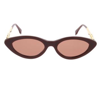 Fendi Sunglasses - female - Fendi - Sunglasses - Yellow - ONE SIZE - Accessories