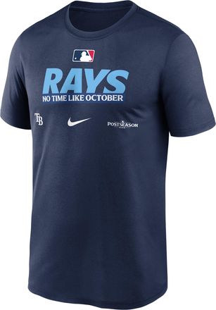 Nike Tampa Bay Rays 2026 Postseason Authentic Collection Legend Nike Mens Dri-FIT MLB T-Shirt in Blue | NKGK44BRAW-D28