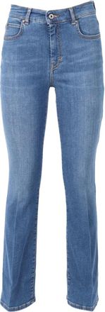 Max Mara Rapallo jeans - women - Cotton/Lycra - 42 - Blue