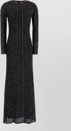 Missoni embroidered stretch-knit maxi dress