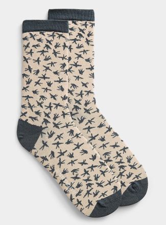 Simons Womens Little bird socks