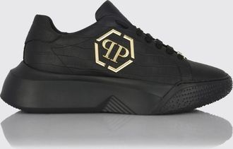 Philipp Plein Sneakers Crocco Godzilla in pelle stampa cocco