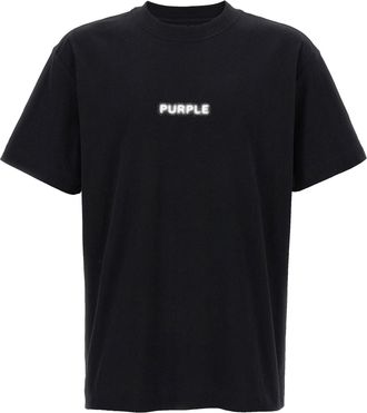 Purple Pixelated T Shirt