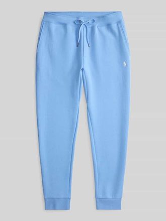 Polo Ralph Lauren Tapered Sweatshorts aus Baumwoll-Mix in Hellblau, Gr&ouml;&szlig;e XXL