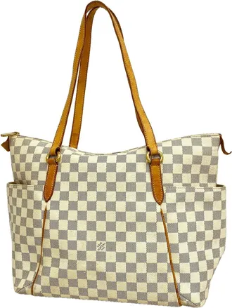 Louis Vuitton White Tote Bag (Pre-Owned)