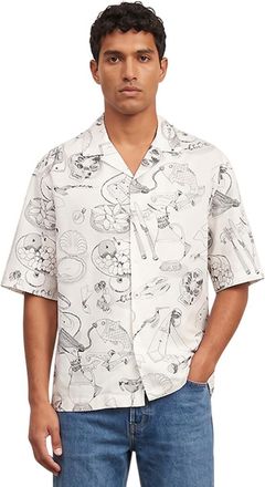 Jacquemus White Relaxed Printed Shirt