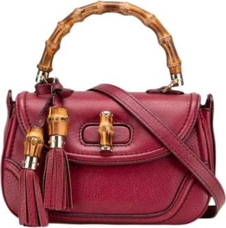 Gucci Pre-owned Mini Bags, female, Red, Size: ONE SIZE Pre-owned Vintage Mini Bag