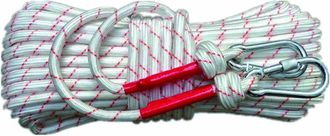 OEM Cuerda Auxiliar Para Rappel Y Escalada En Exteriores/con N&uacute;cleo De Alambre De Acero Y Mosquetones/cuerda De Seguridad De Alta Resistencia, Cuerda De R