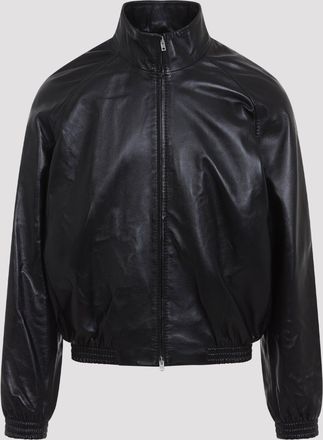 Acne Studios leren bomberjack